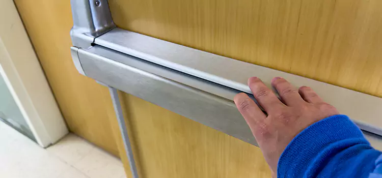 Installing a Push Bar on a Door Maricopa
